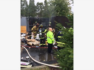 Trash Compactor Catches Fire In Melville Apartment Building