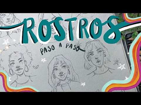 SÓLO CON UN LÁPIZ [ROSTROS PASO A PASO]