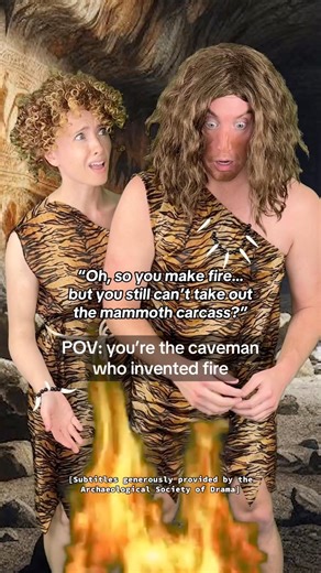 54K views · 813 reactions | Modern problems, prehistoric origins...#prehistoricproblems #cavemancomedy #historicalhumor #funnyvideos #comedy #fyp #viral #trending #cosmicforcecomedy #reels #sketchcomedy #firestarter #relationshiphumor #explorepage #lol #comedysketch #humor #historymemes #gibberish #couplecomedy | Cosmic Force Comedy | Facebook