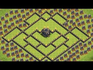 Le MEILLEUR village défensif HDV9!