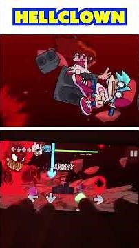 HELLCLOWN - VS Tricky Mod - Friday Night Funkin' Mobile #fnf #shortsviral