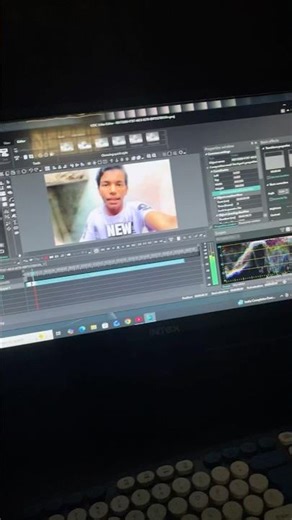 Editing Behind The Scenes 👀 | Mini Clip 😂💻