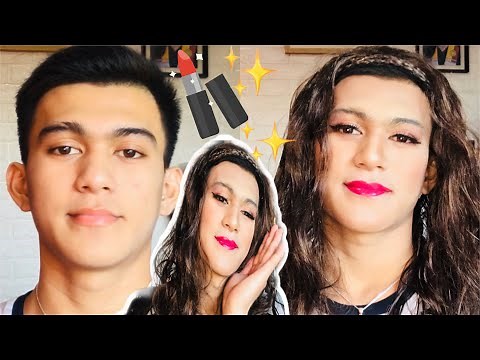 DOING MY SONS MAKEUP PH | BOY TO GIRL