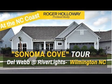 Del Webb Wilmington NC SONOMA COVE Floor Plan Review