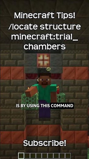 What Is The Command To Find A Trial Chamber In Minecraft?!