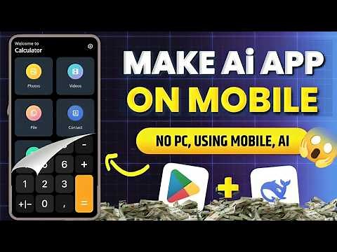 Calculator Vault App Kaise Banaye 🔐 | Photos & Videos Hide App | Mobile Se App Banaye