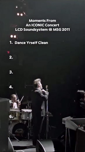 David on Instagram: "LCD Soundsystem’s 2011 Madison Square Garden performance stands as one of the defining live music moments of the 2010s. Announced as the band’s final show, it instantly took on historic weight, and the crowd arrived in black and white to match the bittersweet tone of the night. James Murphy was fully in it emotionally, and the setlist pulled from every part of their catalog, turning the entire concert into a celebration of everything the band had become. You can feel all of 