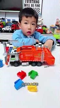 Large Garbage Truck Toy Automatic Lifting Urban Sanitation Truck Classification Sweeper Truck Ch