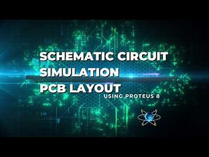 Tutorial schematic circuit and PCB layout using Proteus 8