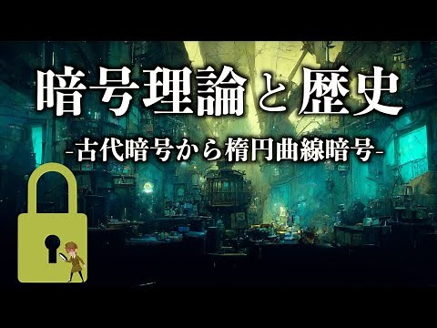 【RSA暗号】暗号理論と歴史【楕円曲線暗号】