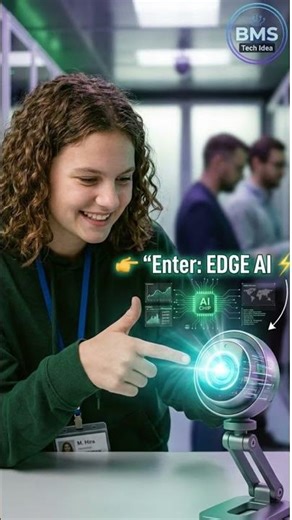 Edge AI Explained in 30 Seconds ⚡ No Internet Needed ! #shorts