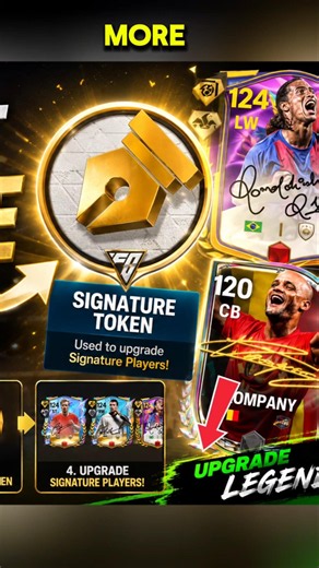 HOW TO GET SIGNATURE TOKEN NEW ARCHIVE EVENT IN EA FC FIFA MOBILE 26 #shorts #fcmobile #token