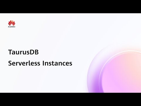 TaurusDB: Serverless Instances | Feature Walkthrough
