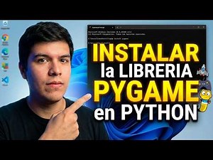como INSTALAR la LIBRERIA PYGAME en PYTHON 🚀