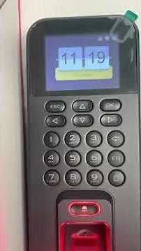 DS-K1T804EF Accessing by Password only.