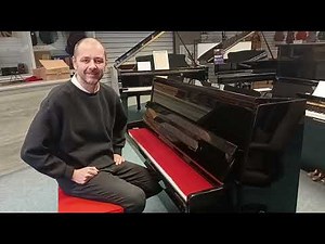 Second Hand Samick SU-108P Compact Upright Piano - Rimmers Music - 'The Piano People'