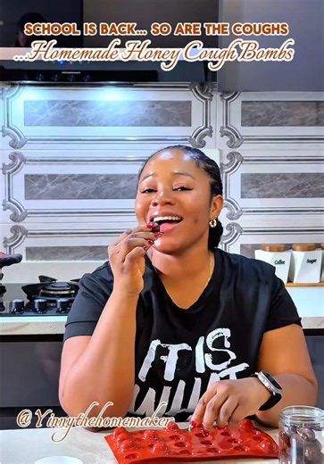 Homemade Honey Cough Bombs Recipe