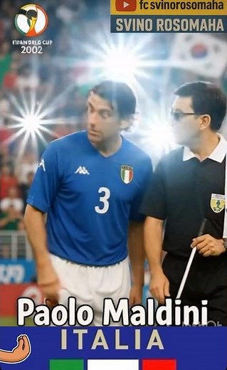 Do you remember how Italy was judged unfairly at the 2002 World Cup? #italy #worldcup2002 #football