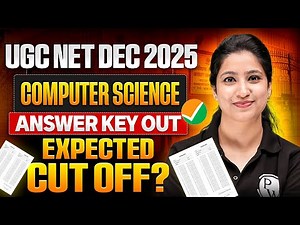 UGC NET Computer Science Answer Key 2025 | UGC NET Computer Science Cut Off 2025