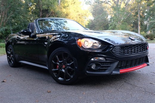 4k-Mile 2020 Fiat 124 Spider Abarth 6-Speed