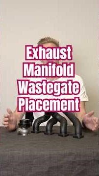 Exhaust Manifold Wastegate Placement #wastegate #speedingnu