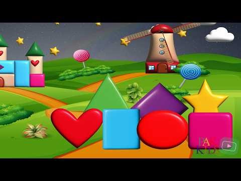 Shapes Song With Baby Shark | Nursery Rhymes & Kids Song