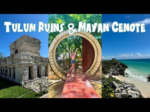 Tulum Ruins and Mayan Cenote (Royal Caribbean Excursion) Cozumel, Mexico | Enchantment of the Seas