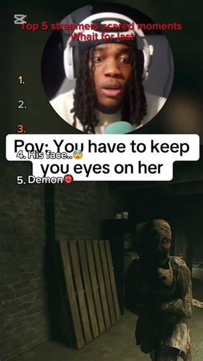 Top 5 streamers scared moment 👹👹👹
