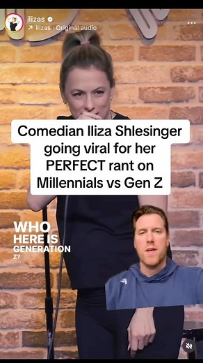 Kevin Clancy on Instagram: "@ilizas going viral for her PERFECT rant explaining how Gen Z is incorrectly blaming Millenials"