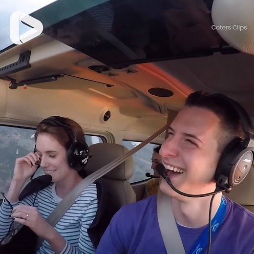 This pilot surprised his girlfriend with the best gift ever! ❤️😭 | IGV