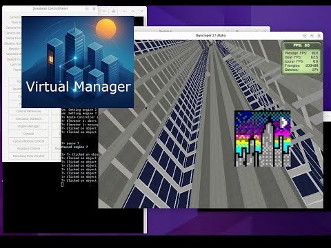 SkyscraperSim - Virtual Manager
