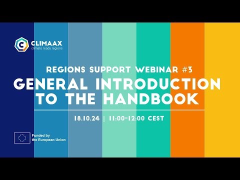 CLIMAAX | General introduction to the Handbook