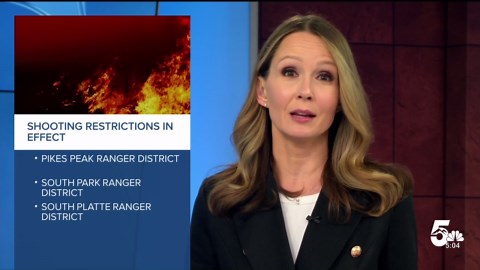 Recreational shooting restrictions issued across Colorado ranger districts over fire concerns