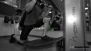 Legs of success full workout at championmethod.com ,not only will you get a killer leg workout but you’ll get the true definition of success, how to create success, and the right mind you need for success! | Champion Method