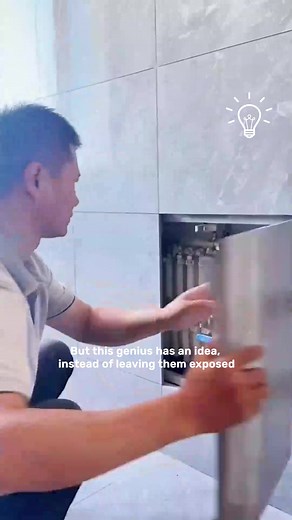 32K views · 214 reactions | Now this is some clever bathroom work! #fblifestyle | Trendy Magazine | Facebook