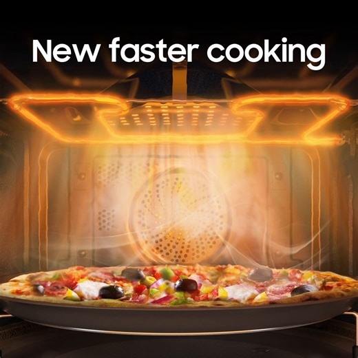 45 reactions | The Hot Blast Technology™ reduces cooking times...