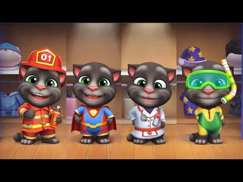 Which Outfit Looks Best on Tom?! 😍👕 My Talking TOM Friends