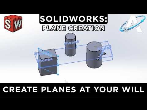 SolidWorks Plane Creation Tutorial | Create Custom Planes Easily