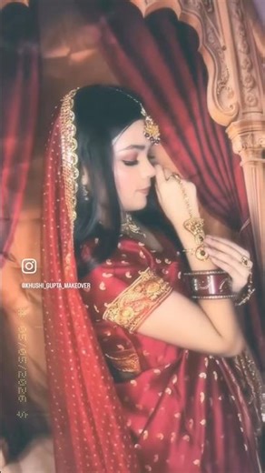 May 6, 2026 Recreating 90s Bride Look 😍 Old Bollywood Makeup Vibes