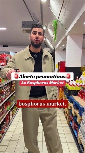 🇹🇷 Bosphorus Market 📍 17 rue du Père Volpette, Saint-Étienne 🕘 Ouvert du lundi au dimanche, de 9h à 19h 🔥 Bosphorus Market – Le goût du monde à petits prix ! 🔥 Découvrez votre supermarché oriental et international au cœur de Saint-Étienne ! Chaque semaine, profitez de grosses promotions sur un large choix de produits pour régaler toute la famille. 🥩 Boucherie halal – Viandes fraîches et tendres, préparées chaque jour par nos bouchers. 🍎 Primeur – Fruits et légumes frais, soigneusement sé