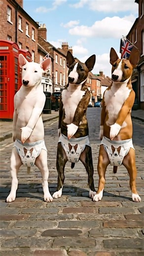 Bull Terrier Dance: A Fun Pet Performance