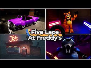 All CHARACTERS, MAPS, KARTS & ITEMS | Five Laps at Freddy’s