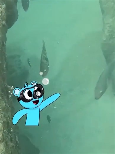 Sprunki in Real Life: Underwater Adventure with Sky