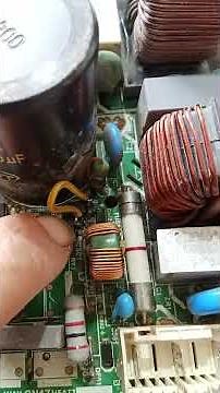Inverter AC EL01 error code PCB board repair #shorts#