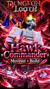 HAWK COMMANDER Class Moveset + Build | Dungeon Lootr Update 2.5