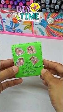 DIY Handmade Paper Money 💰 pouch 👝#diy #ytshorts #handmade #homedecor