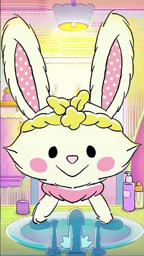 Morning skincare routine with Wish me mell 🫧✨️ #sanrio #wishmemell #asmr