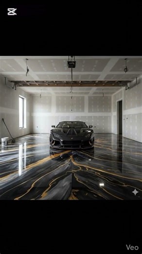 Insane Garage Makeover for a Lamborghini Mansory 🚗 Mirror Epoxy Floor Reveal