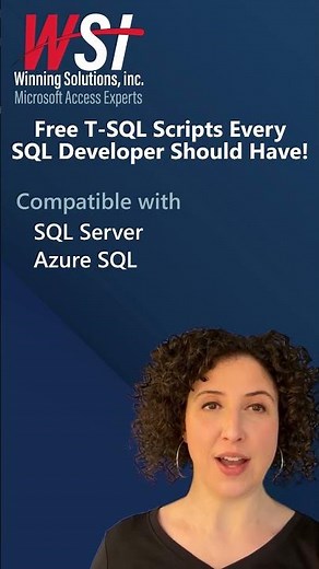 Free T-SQL Scripts Every SQL Developer Should Have!