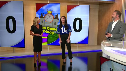 1.8K views | Back to Fun Game Friday... back to my losing ways... :) Cory Howard and KHQ Leslie Lowe are always a good time! | Morgan Ashley | Facebook